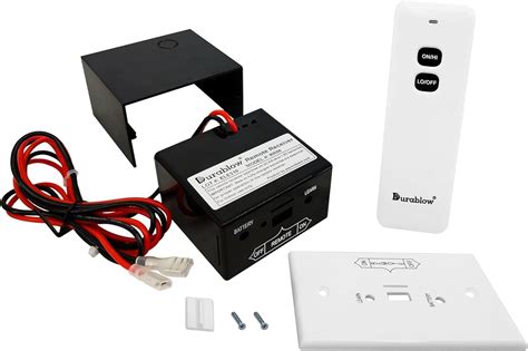 Amazon.com: Durablow TS1001 Gas Log/Fireplace On/Off Remote Control Kit ...