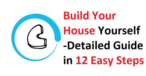 Image result for How to Build a House Yourself