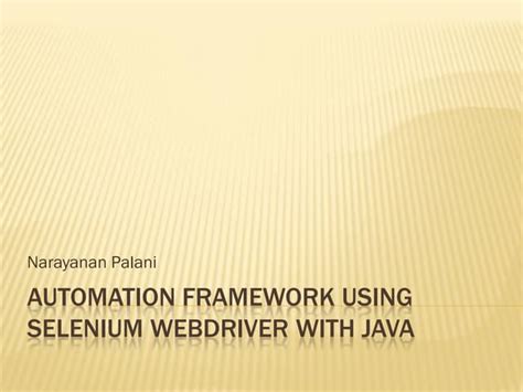 Image result for Java Selenium Automation Framework