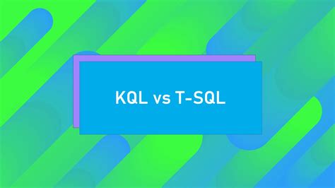 Résultat d’images pour SQL vs Tqsl Syntax Comparison Table