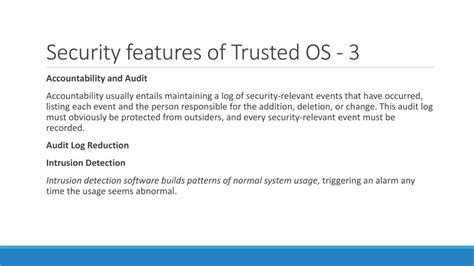 Toradh íomhá ar Trusted Operating System