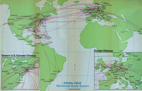 Image result for Pan AM Route Map