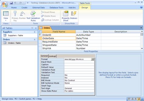 Image result for MS Access File Format