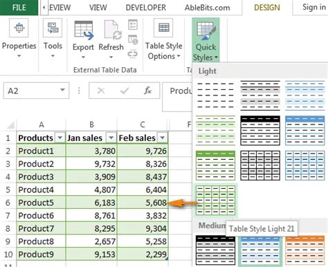 Image result for Excel Worksheet Style with Alternating Columns