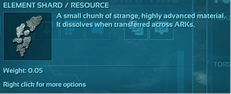 Image result for Element Shards Ark Genesis