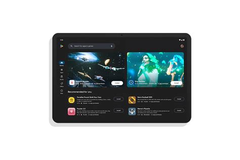 Image result for Android Google Play Tab