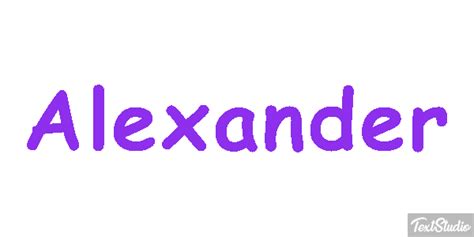 Alexander Name に対する画像結果