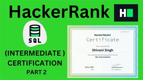 Toradh íomhá ar HackerRank Certificate Sample