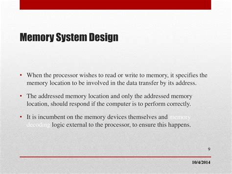 Image result for Memory System Design