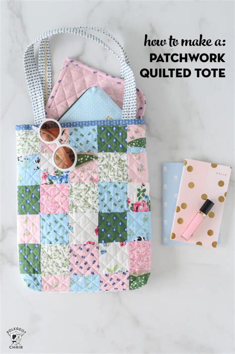Image result for Quilted Patchwork Tote Bag Tutorial