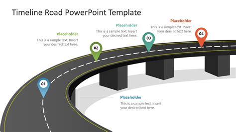 Timeline Road PowerPoint Template