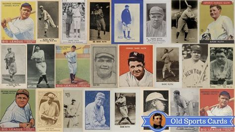 Babe Ruth Baseball Card に対する画像結果