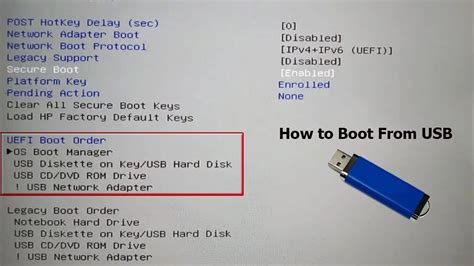 Image result for How to Boot From USB Thumb Drive HP Pavilion 15 Notebook PC