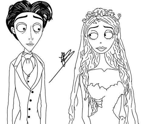 Corpse Bride Drawing Aesthetic എന്നതിനുള്ള ഇമേജ് ഫലം