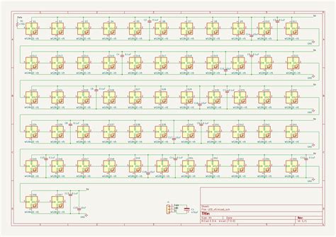 Toradh íomhá ar LED Array PCB
