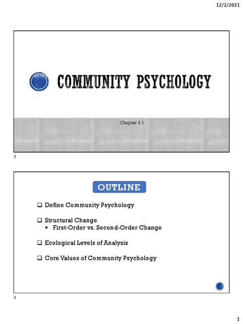 Image result for Community Psychology PDF