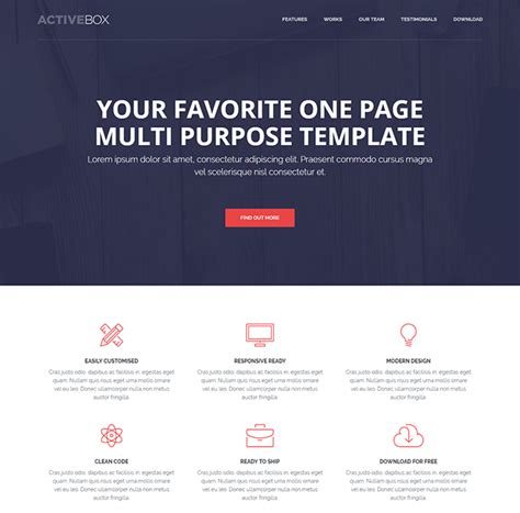 20+ Free HTML Landing Page Templates Built With HTML5 and Bootstrap 3