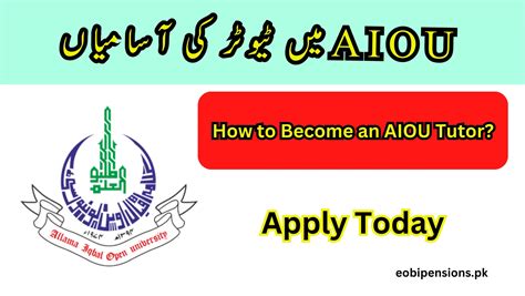 Image result for Aiou Tutor Address