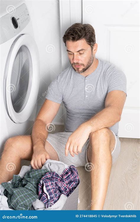 Image result for Guy Washing Machine