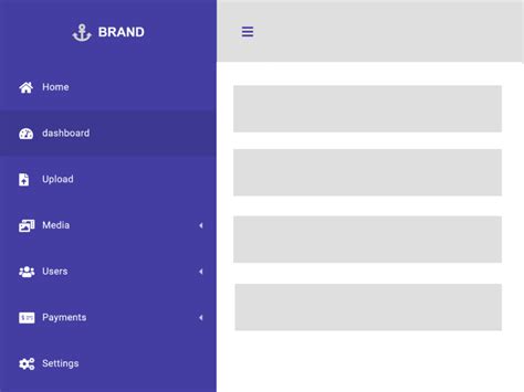 Image result for Bootstrap for Sidebar Menu Free Code