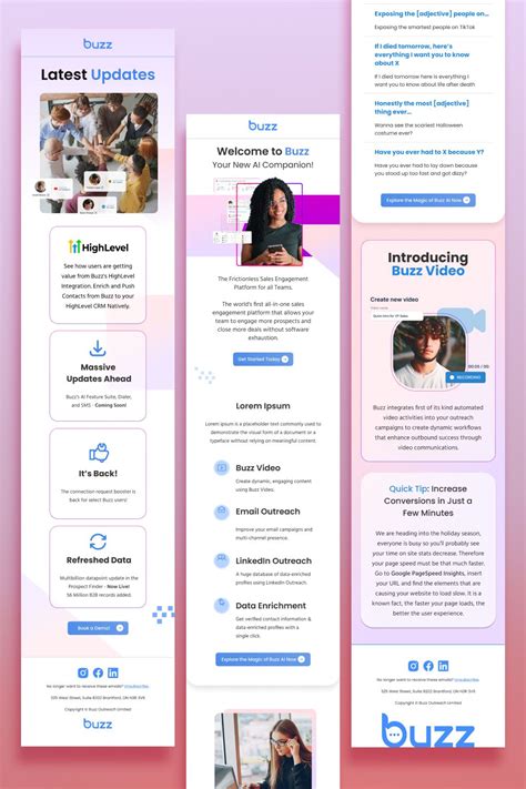 Image result for Buzzword Email Example