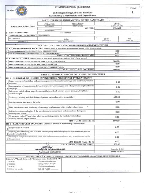 Image result for Form Page 1