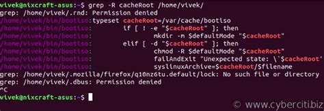 Toradh íomhá ar Linux Search for File That Contains Text