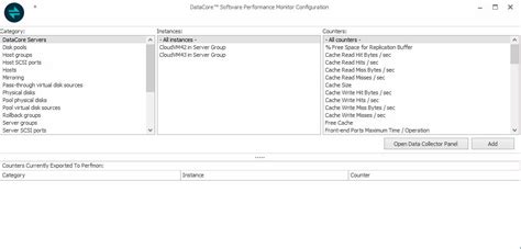 DataCore Performance に対する画像結果