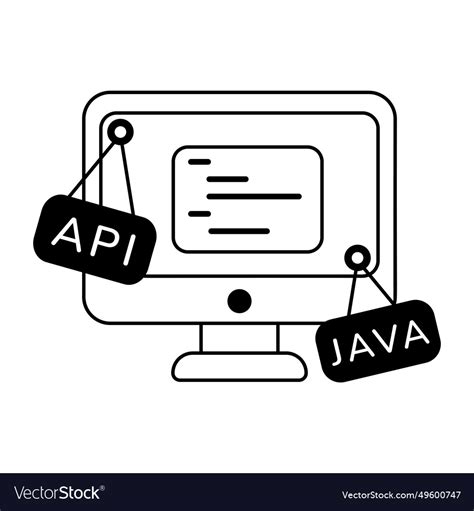 Toradh íomhá ar Programmin Vector Image