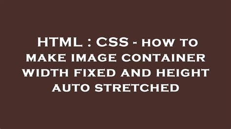 Setting Container Width HTML に対する画像結果
