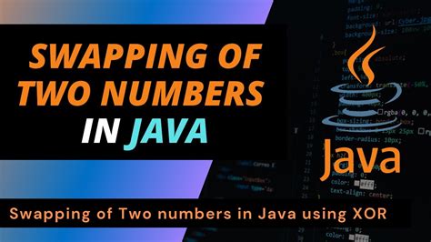 Swapping Of Two Numbers In Java に対する画像結果