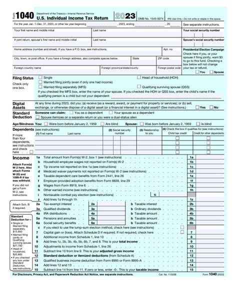 Toradh íomhá ar 1040 Form 2020 Instructions Printable