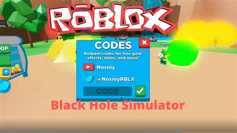Image result for Black Hole Game Roblox Code