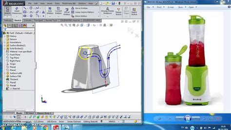 SolidWorks Split Part into Two Parts に対する画像結果