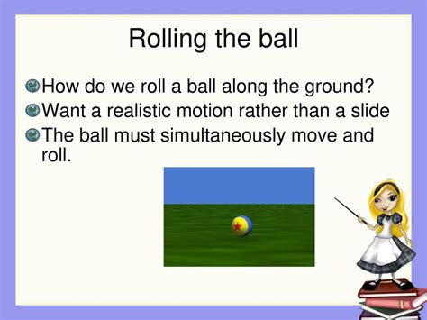Rolling Ball Motion に対する画像結果