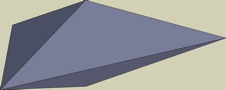 Toradh íomhá ar Triangular Prism 3D Model