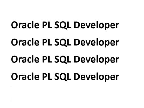 Image result for PL/SQL Code Looks Like