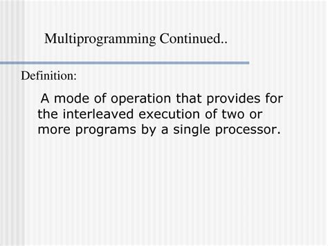 Image result for Concept of Multiprogramming