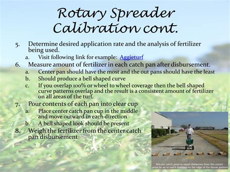 Image result for Rotary Spreader Calibration
