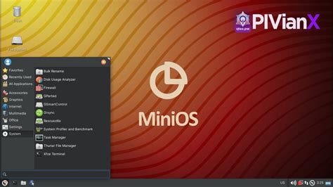 Toradh íomhá ar Smallest GUI OS