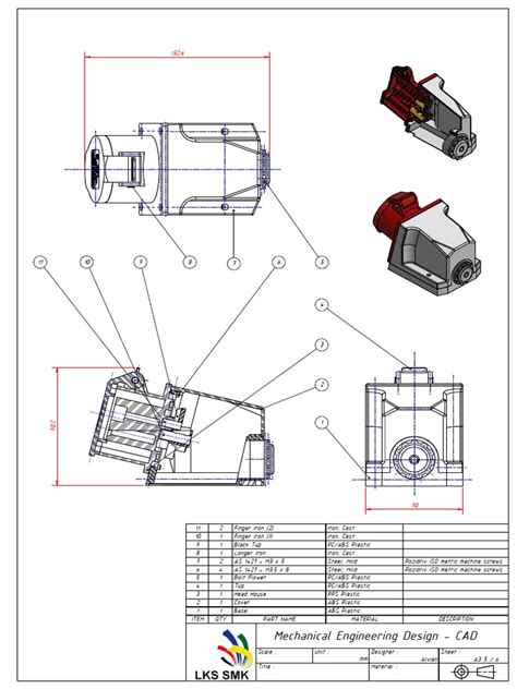 Image result for AutoCAD Assembly Drawing PDF