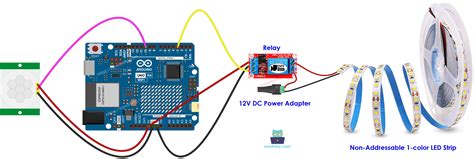 Toradh íomhá ar Connection Diagram for Arduino Program to Control LED