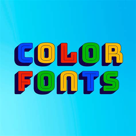 Color Font for Example List に対する画像結果