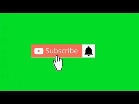 Image result for Greenscreen Subscribe Button Animation Free Download