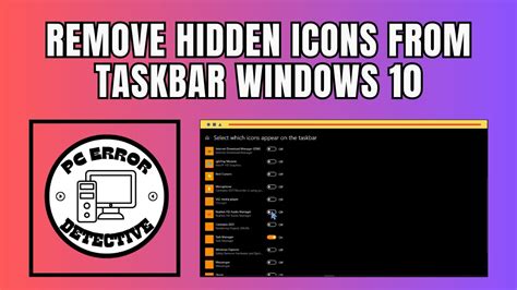 Image result for Remove Hidden Icons Taskbar