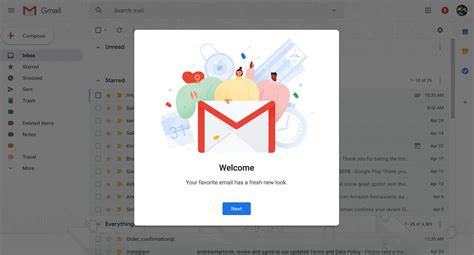 Gmail Web Interface に対する画像結果