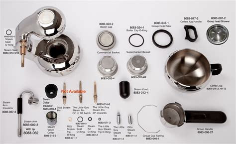 Afbeeldingsresultaten voor Espresso Machine Components