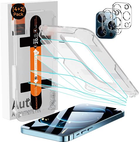 iPhone 12 Pro Max Screen Guard with Installing Kit に対する画像結果