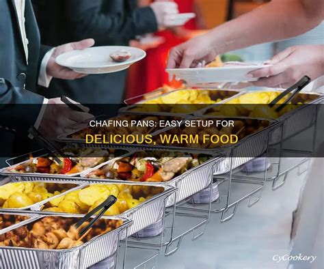 Image result for Chafing Pan Set Up