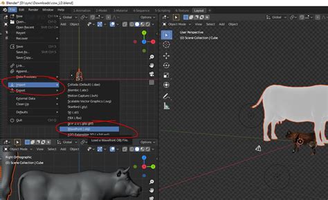 Toradh íomhá ar Open Max File to Blender